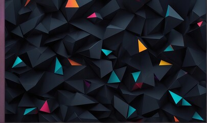 illustration of a dark abstract background