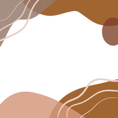 Fototapeta na wymiar Modern minimalist background aesthetic, concept design for web banner