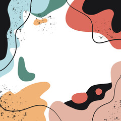 Modern minimalist background aesthetic, concept design for web banner