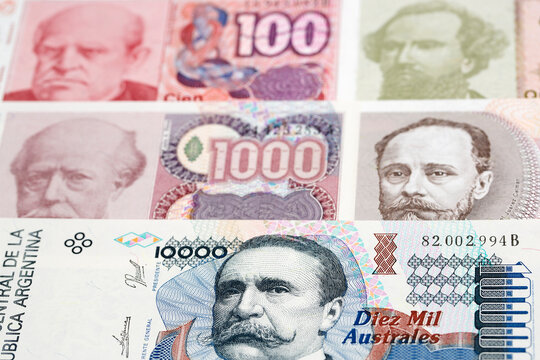 Old Argentine Australes a business background