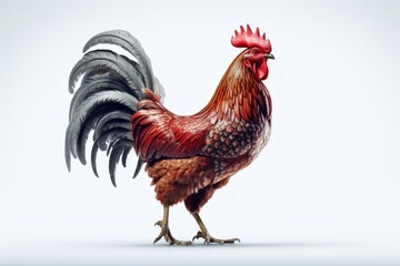 Fototapeta premium Portrait of a Rooster