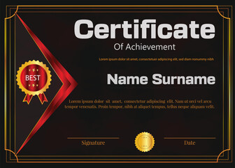certificate new professional design 