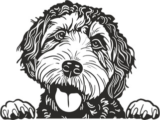 
Labradoodle svg,Labradoodle cut files,dog svg cricut,Labradoodle dxf, Cute Face Labradoodle svg,printable graphics cut file doodle breed,
