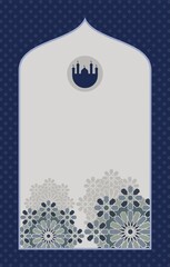 design for hijab and sajadah