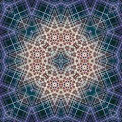 Seamless square art pattern. The pattern is abstract. The texture is mysterious