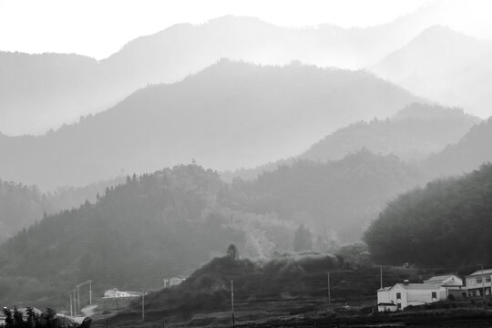 Winter Scenery of Dabie Mountain in Huoshan, Anhui (6)