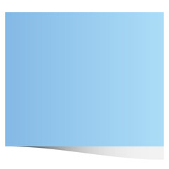 Fototapeta premium 水色の付箋