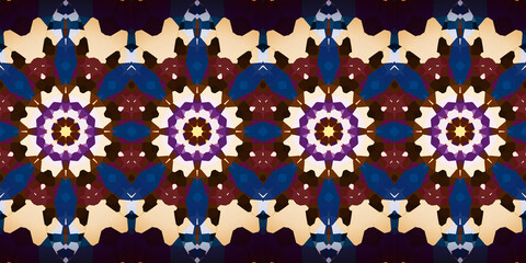 Seamless abstract stripe pattern. Wide seamless texture. Kaleidoscope
