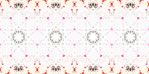 Obraz premium Seamless abstract stripe pattern. Wide seamless texture. Kaleidoscope