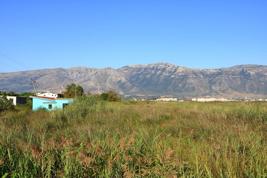 Llogara National Park. Ceraunian Mountains along the Albanian Riviera, Orikum, Albania
