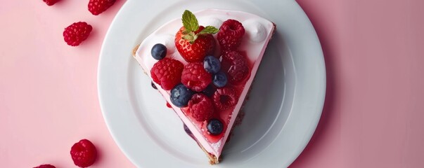 Sweet delicious dessert.