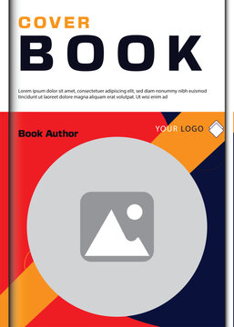 book cover new professional design with images and text places 