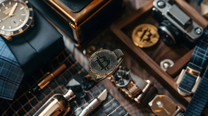 Vintage Metal Clock Engine: Antique mechanism with old technology, retro design, and intricate details