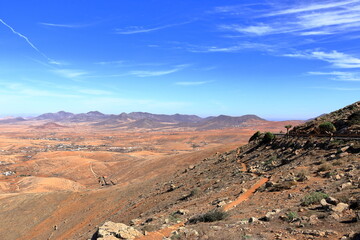 Mirador de Guise y Ayose, Betancuria, Fuerteventura, Spain: huge landscape view from above