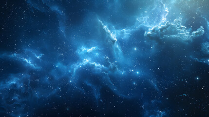 Fototapeta na wymiar Top view of a starry night sky
