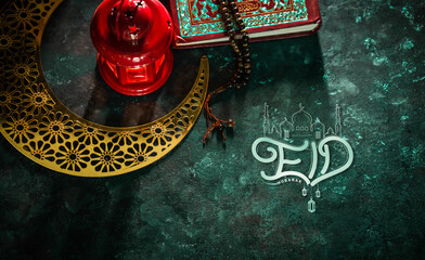 Islamic festival poster background