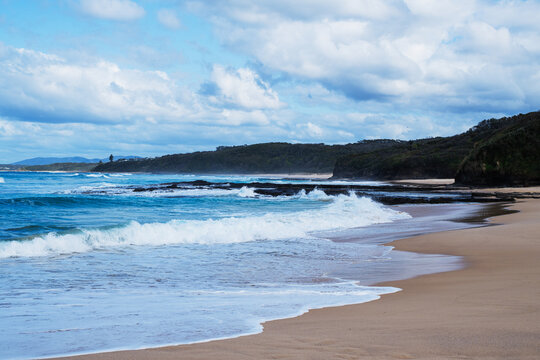 Image of a beach cove on south coast of NSW