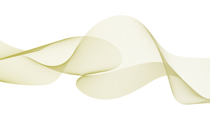 Abstract background with green wavy forms. Line style abstract wavy background a fluid motion of curves