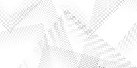White illustration background and shadow light line