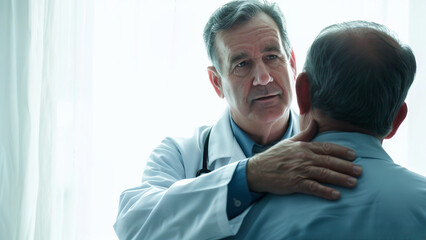 Fototapeta premium doctor and patient
