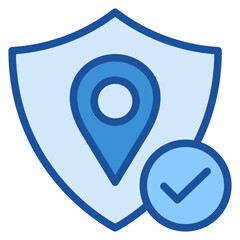 Safe Haven Blue Icon