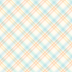 spring plaid or checked pattern, pastel easter plaid Rainbow Plaid Seamless Pattern Colorful plaid repeating seamless illustration suitable for fashion, interiors, Easter, baby shower decor.