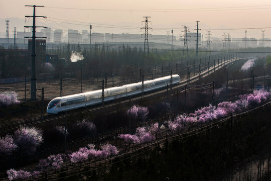 High speed rail in spring