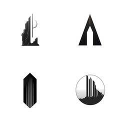 Black Monolith Logo 2D Icon