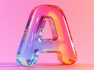 A in font design