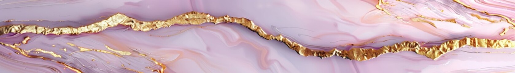 Naklejka premium violet and gold marble background