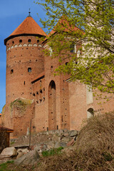 2023-04-21 Reszel  Medieval gothic castle of Warmian bishops. Reszel Poland. - 765650301