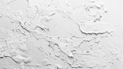 Decorative plaster effect on wall
