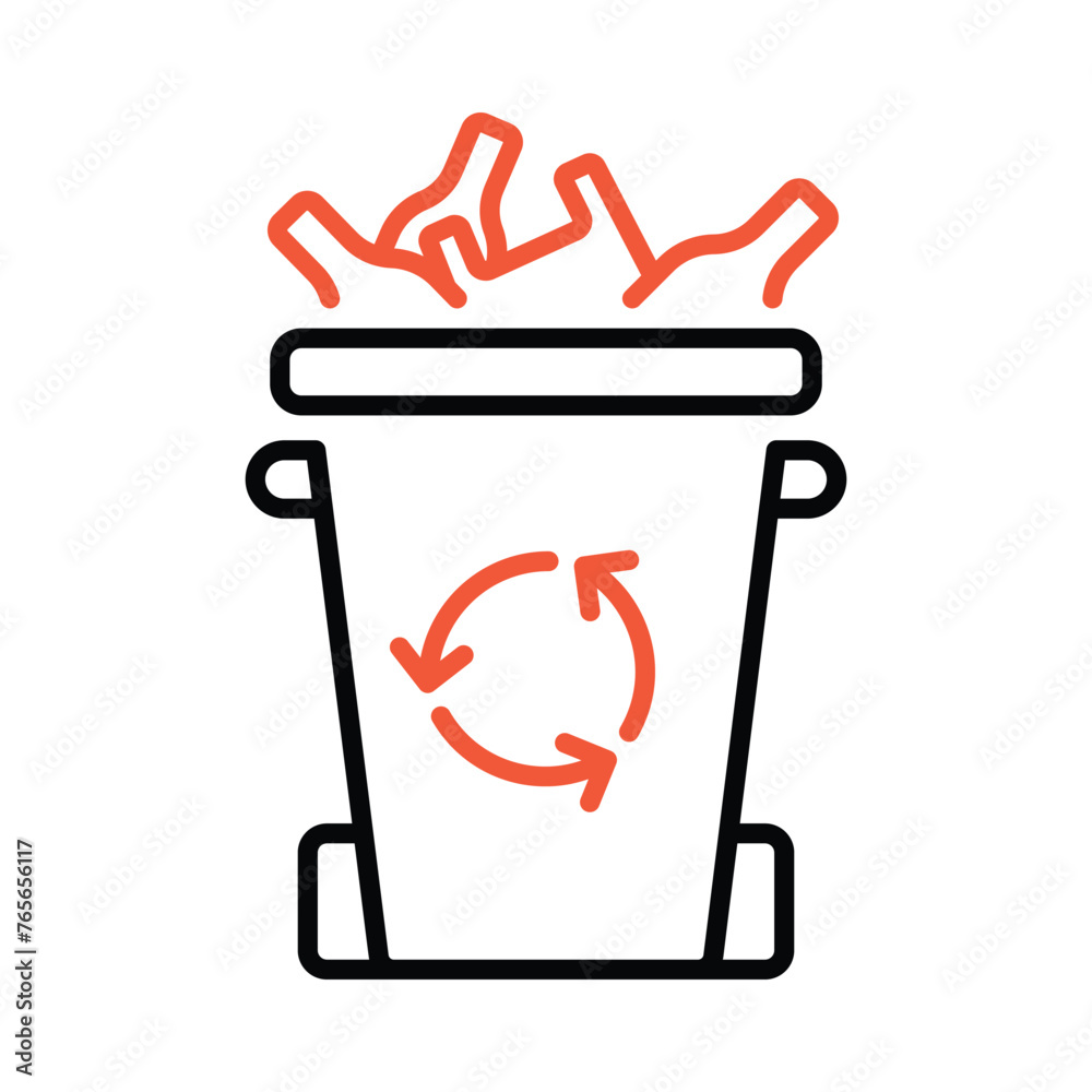 Sticker Plastic  icon editable stock vector icon