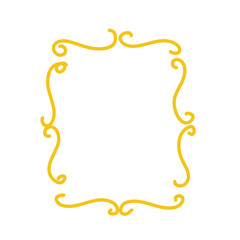 Gold frame border