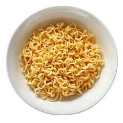 Bowl of ramen noodle isolated on transparent background