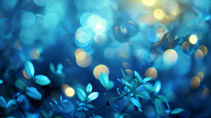 blue flower wallpaper, blue frame, sweet wallpaper with blue bokeh, shiny wallpaper, springtime