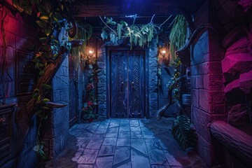 Fantasy Escape Room Adventure - obrazy, fototapety, plakaty