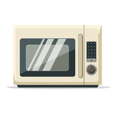 microwave oven icon image flat vector illustration