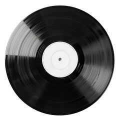 old vinyl record isolated