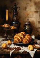Obraz na płótnie Canvas assortment of bread