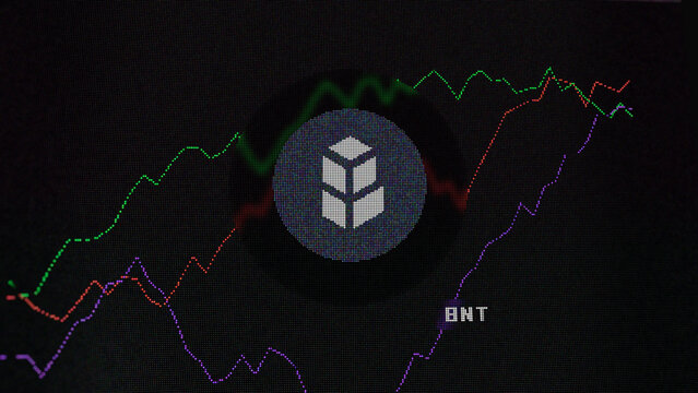 March 15th 2024March 2024, Crypto exchange screen focused on Bancor Network token, coin BNT.