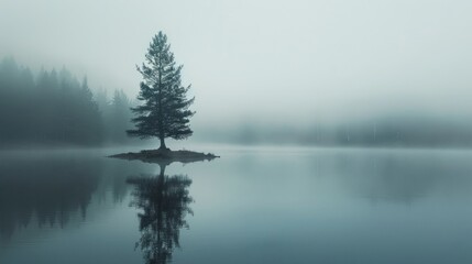 Minimalist landscape photography, capturing nature