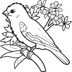 Domestic animals coloring pages. Domestic animals outline vector