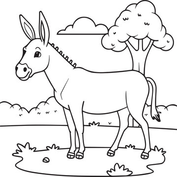 recommend clip art: Domestic animals coloring pages. Domestic animals outline vector