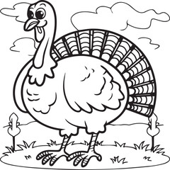 Domestic animals coloring pages. Domestic animals outline vector