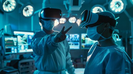 Doctors are using VR glasses in the operating room