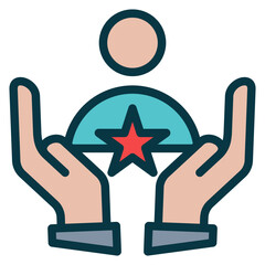 Succession Outline Color Icon