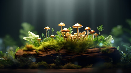 Forest Floor Icon 3d