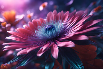 Colorful flower