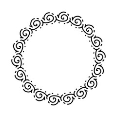 Circle Border Ligature